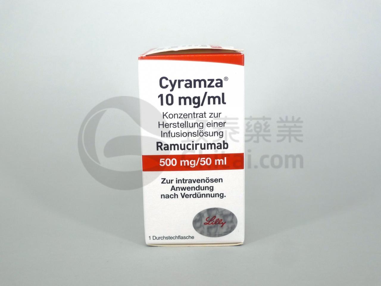 CYRAMZA/RAMUCIRUMAB/雷莫芦单抗