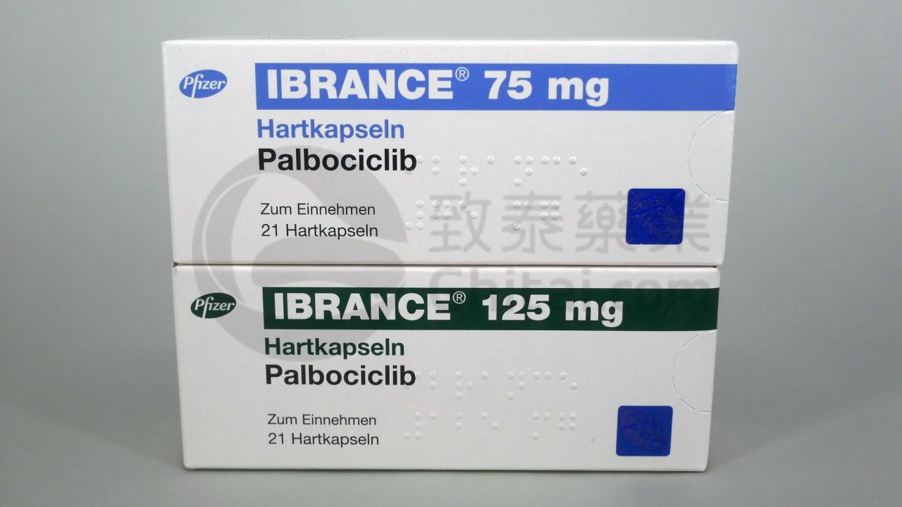 IBRANCE/PALBOCICLIB/帕博西尼胶囊 1