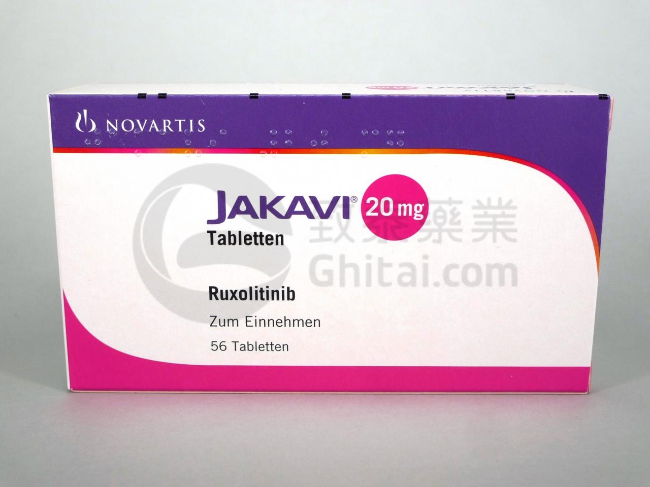 JAKAVI/RUXOLITINIB/鲁索替尼 1