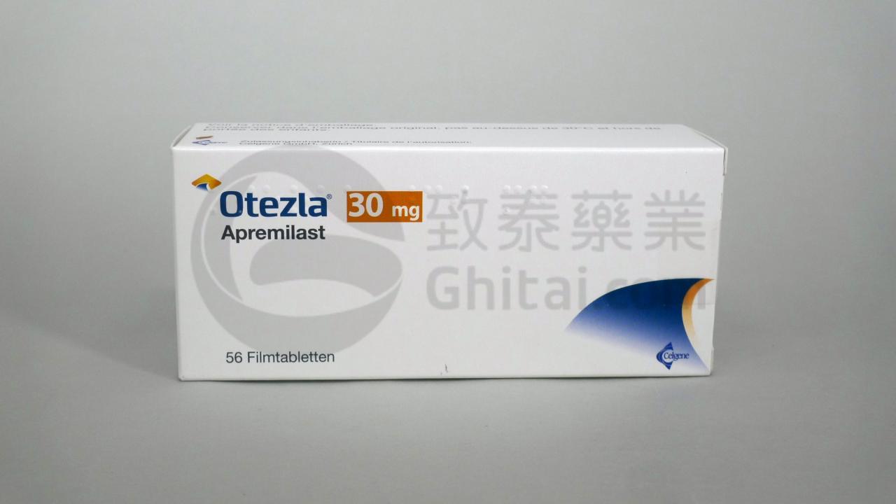 OTEZLA/APREMILAST/阿普斯特