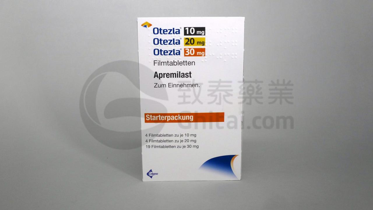 OTEZLA/APREMILAST/阿普斯特