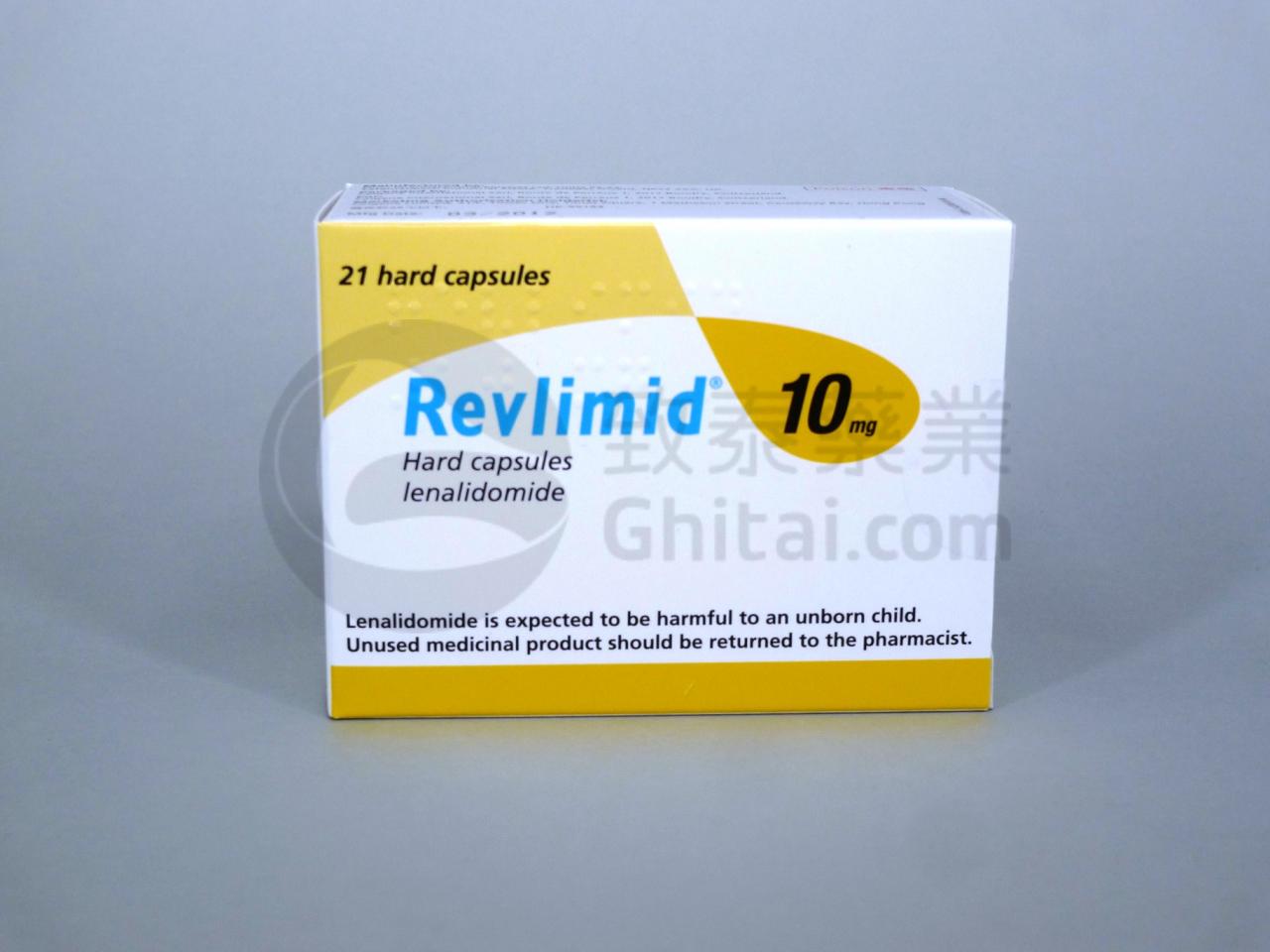 REVLIMID/LENALIDOMIDE/来那度胺/雷利米得胶囊