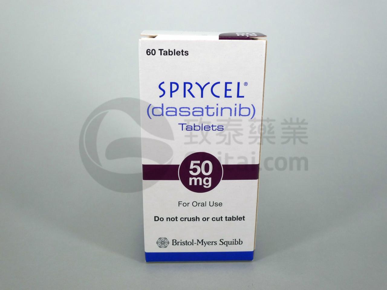 SPRYCEL/DASATINIB/达沙替尼/柏莱膜衣锭