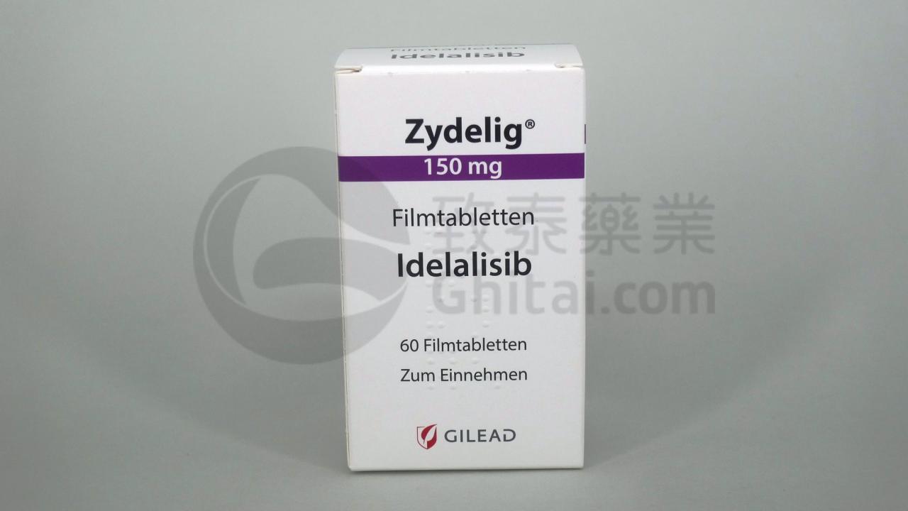 ZYDELIG/NIRAPARIB/艾代拉里斯/思得适锭