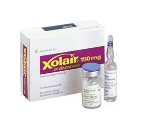 XOLAIR/OMALIZUMAB 1 XOLAIR(OMALIZUMAB) 1