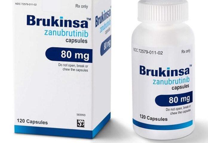 复发或难治性滤泡性淋巴瘤新药Brukinsa（zanubrutinib，泽布替尼）