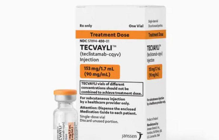 TECVAYLI(Teclistamab)治疗复发或难治性多发性骨髓瘤