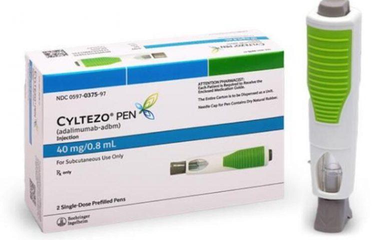 阿达木单抗生物类似药Cyltezo(adalimumab-adbm)