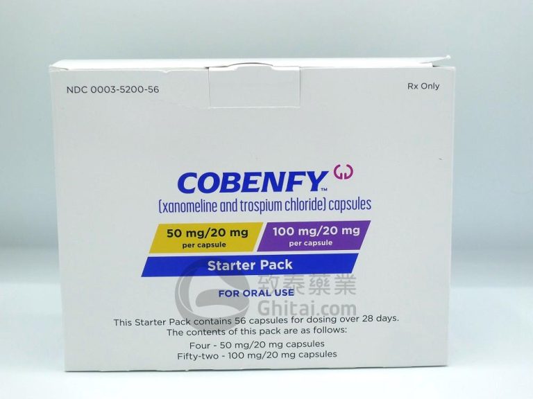 Cobenfy（KarXT, xanomeline and trospium chloride）