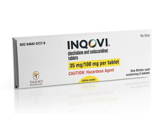 Inqovi(decitabine and cedazuridine,地西他滨和西屈嘧啶) Inqovi(decitabine and cedazuridine,地西他滨和西屈嘧啶)