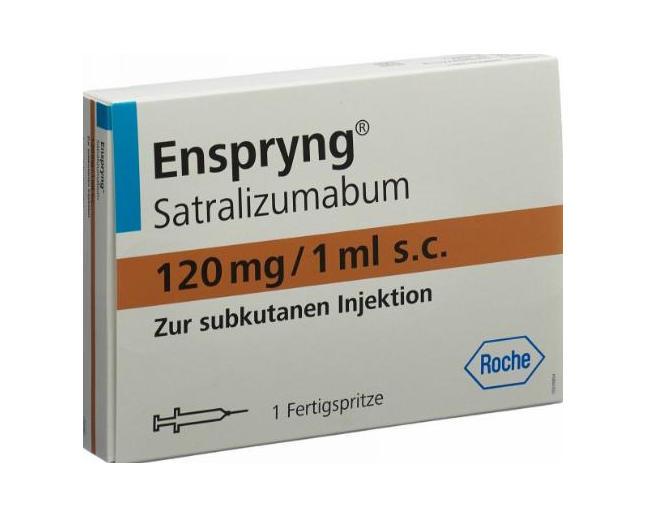 Enspryng(satralizumab,萨特利珠单抗) Enspryng(satralizumab,萨特利珠单抗)