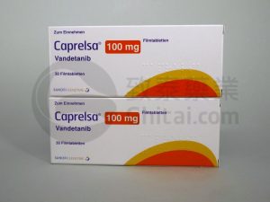 CAPRELSA VANDETANIB 凡德他尼