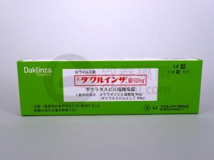 DAKLINZA DACLATASVIR 达卡他韦 坦克干膜衣锭