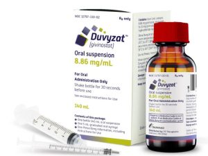 DUVYZAT GIVINOSTAT 吉维司他