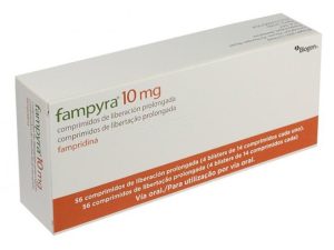 FAMPYRA FAMPRIDINE 氨吡啶缓释片