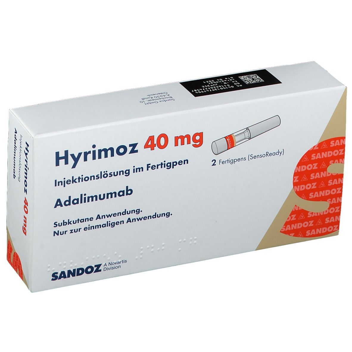 HYRIMOZ ADALIMUMAB-ADAZ 艾瑞姆注射液