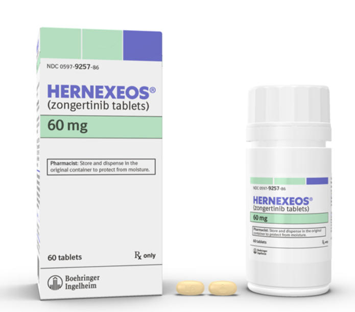 HERNEXEOS ZONGERTINIB 宗格替尼