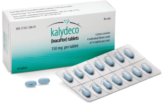 KALYDECO IVACAFTOR 依伐卡托片