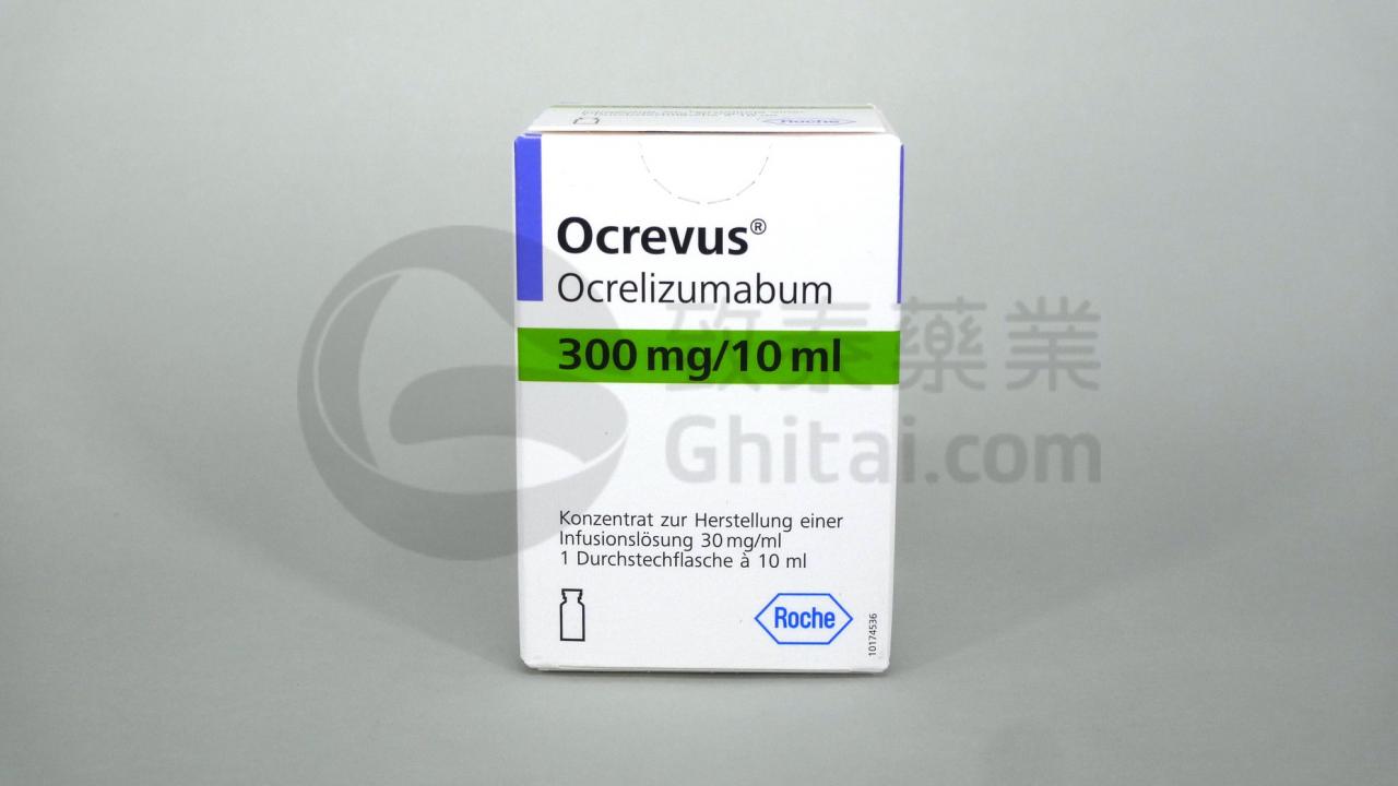 OCREVUS OCRELIZUMAB 奥美珠单抗