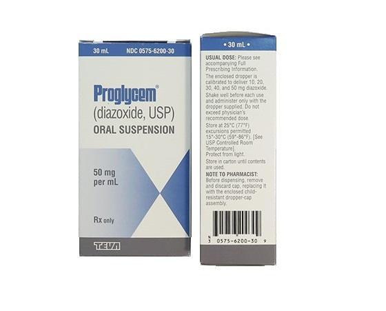 PROGLYCEM DIAZOXIDE 二氮嗪口服混悬液
