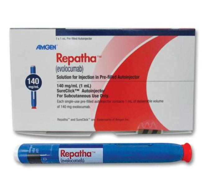 REPATHA EVOLOCUMAB 依洛尤单抗