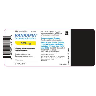 VANRAFIA ATRASENTAN 阿曲生坦