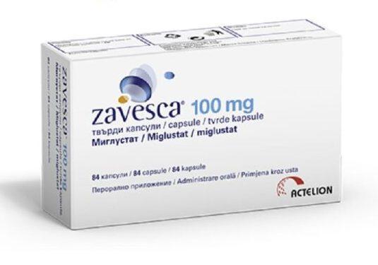 ZAVESCA MIGLUSTAT 麦格司他 美格鲁特