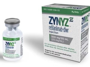 ZYNYZ RETIFANLIMAB-DLWR 瑞弗利单抗