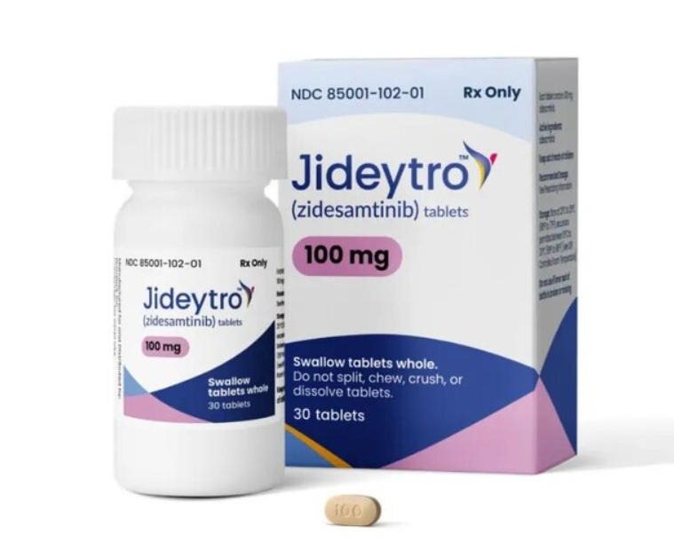 Jideytro-zidesamtinib-齐德替尼